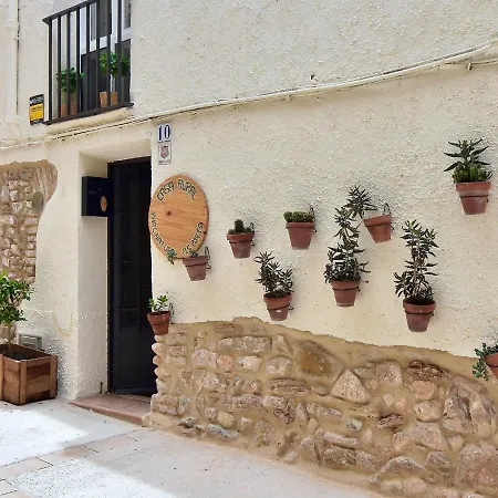 Casa Rural Parc Natural Dels Ports Alfara de Carles Buitenkant foto